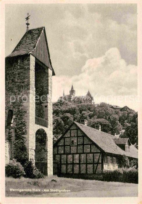 Wernigerode Harz Am Stadtgraben