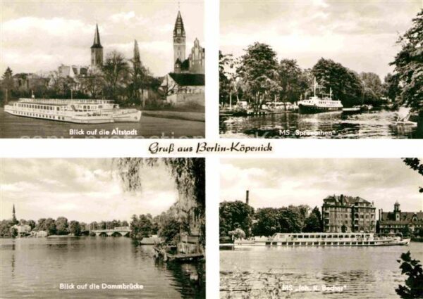 Koepenick Dammbrücke und Altstadt