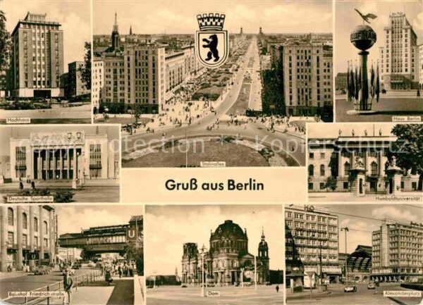 Berlin Hochhaus Haus-Berlin Alexanderplatz Hum