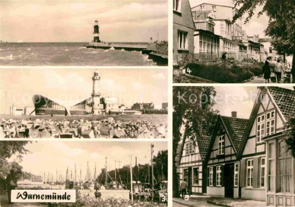 Warnemuende Ostseebad Mole Teepott Alter-Strom