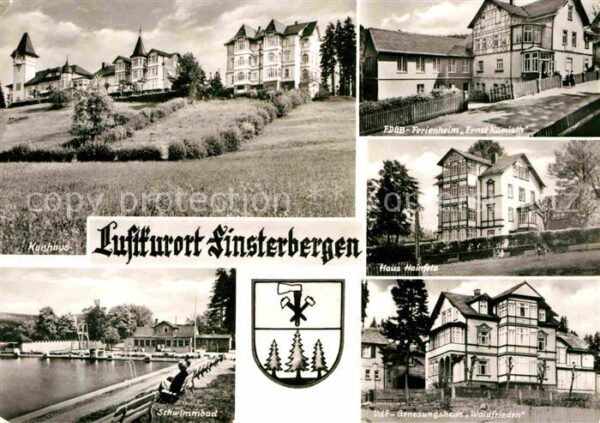 Finsterbergen Kurhaus Haus-Hainfels Genesungsheim-Wal