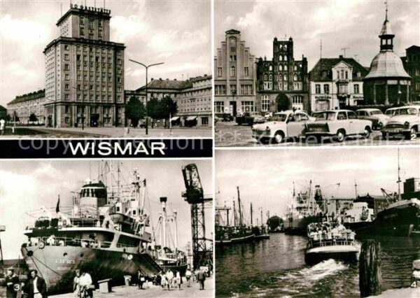Wismar Mecklenburg Hafen Alter-Schwede Reuterhaus