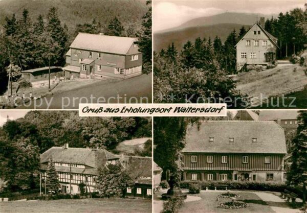 Waltersdorf Bad Schandau Jugendherberge Lausitzer Hütte Hubertus