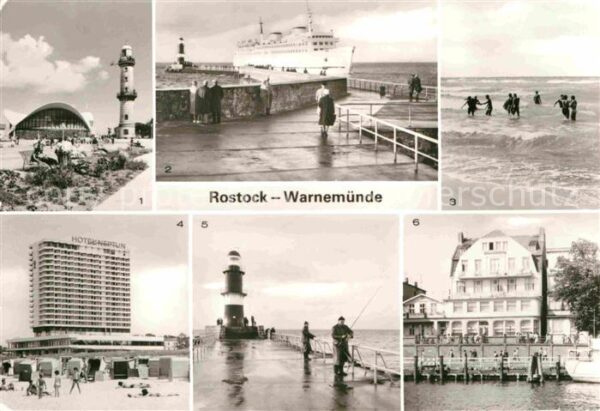 Rostock Hotel-Neptun Leuchtturm Teepott Mole
