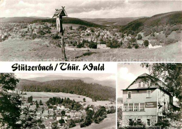 Stuetzerbach Restaurant Erholung Fliegeraufnahme
