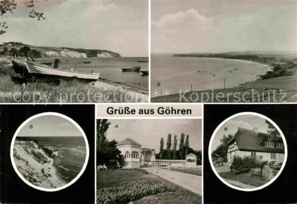 Goehren Ruegen Südstrand Steilküste Heimatmuseum Mönch