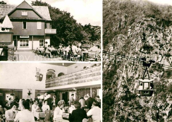 Rosstrappe Harz Region Berghotel Roßtrappe Schwebebahn