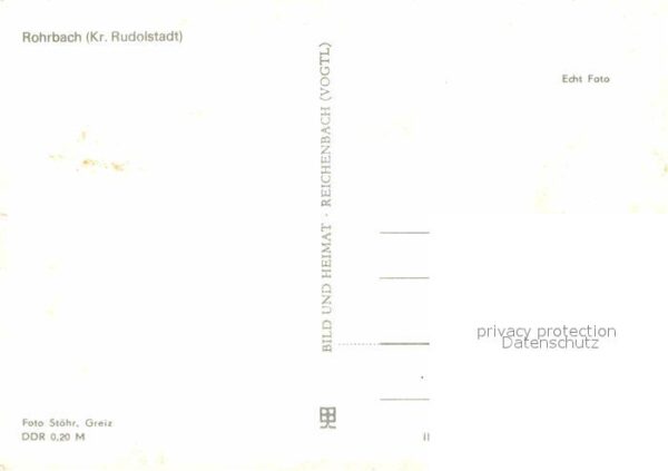 Rohrbach Saalfeld – Bild 2