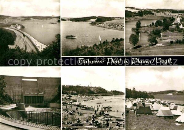 Plauen Vogtland Talsperre Pöhl Camping Strand
