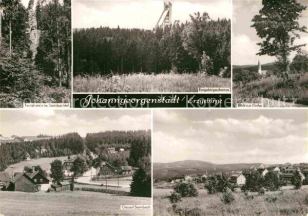 Johanngeorgenstadt Erzgebirgsschanze Steinbach Teufelstein