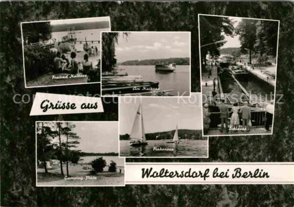 Waltersdorf Jueterbog Schleuse Freibad Camping Flakensee
