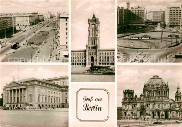 Berlin Rotes Rathaus Dom