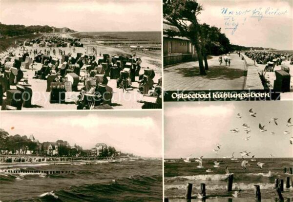Kuehlungsborn Ostseebad Strand Promenade