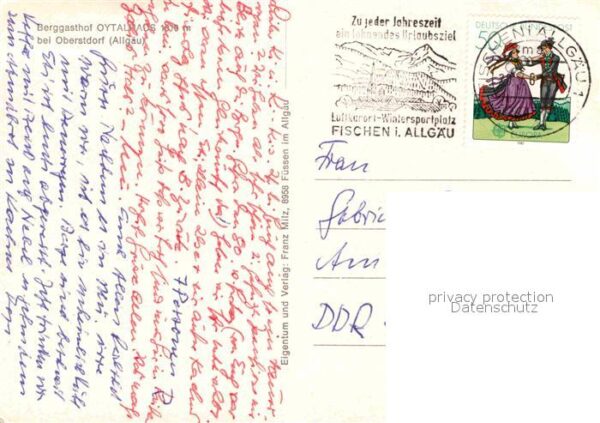 Oberstdorf Berggasthof Oytal – Bild 2