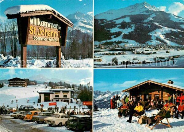 St Johann Tirol mit Kitzbüheler Horn Bergbahn Harschbüh