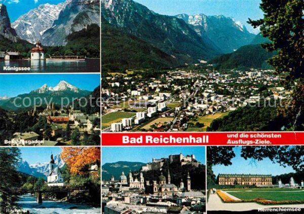 Bad Reichenhall Fliegeraufnahme Königssee Salzburg Herr