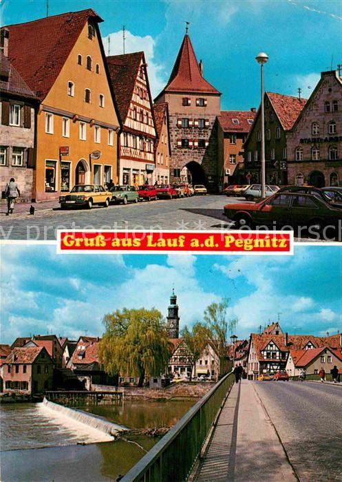 Lauf Pegnitz Oberer Markt Pegnitzpartie