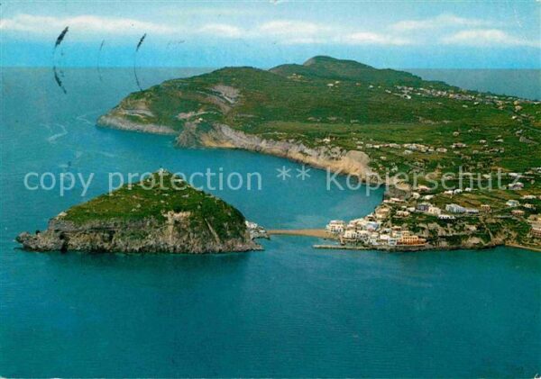 Ischia Fliegeraufnahme Sant Angelo