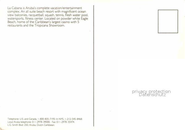 Aruba Fliegeraufnahme La Cabana Hotel Strand – Bild 2