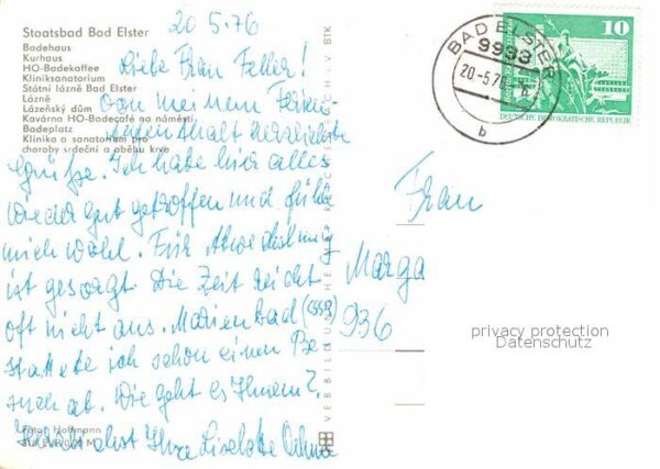Bad Elster Badehaus Kurhaus Kliniksanatorium – Bild 2