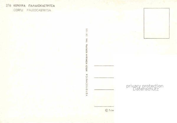 Korfu Corfu Fliegeraufnahme Paleocastritsa – Bild 2