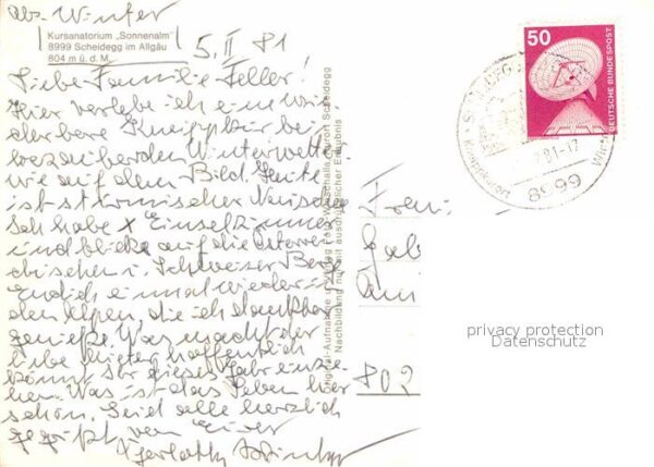 Scheidegg Allgaeu Kursanatorium Sonnenalm – Bild 2