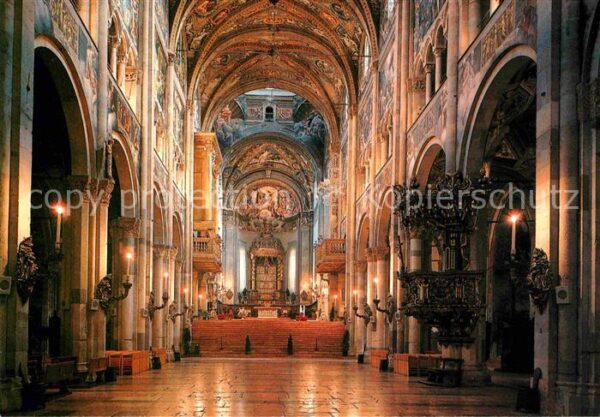 Parma Emilia-Romagna Interno Cattedrale