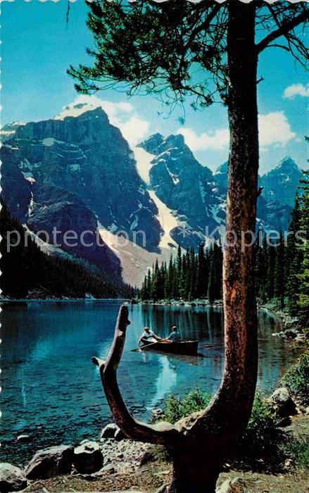 Alberta  Moraine Lake near Lake Louise Banff Nat