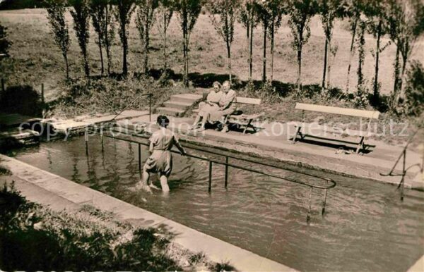 Berggiesshuebel Wassertretbecken Kneippkurbad