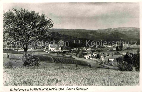 Hinterhermsdorf Panorama Erholungsort