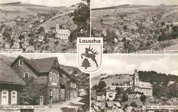 Lauscha Oberlandschaft Teilansicht Köppleinberg