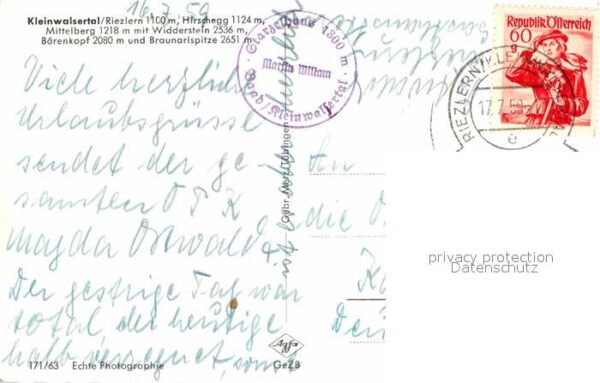 Riezlern Kleinwalsertal Vorarlberg Hirschegg Mittelberg Widderstein Bärenk – Bild 2