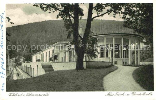 Bad Wildbad Neue Trinkhalle und Wandelhalle Kurort