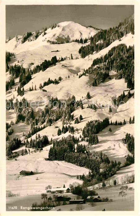 Sigiswang Rangiswangerhorn Allgäuer Alpen Winterp