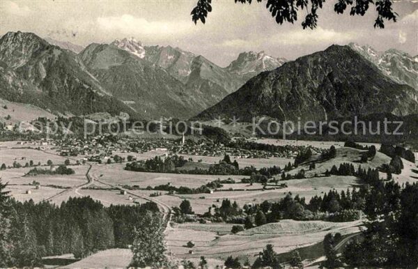 Oberstdorf Alpenpanorama