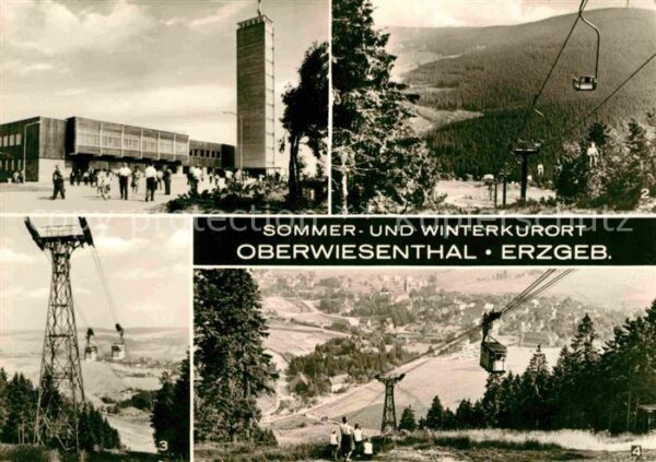 Oberwiesenthal Erzgebirge HOG Fichtelberghaus Sessellift Fichtelb
