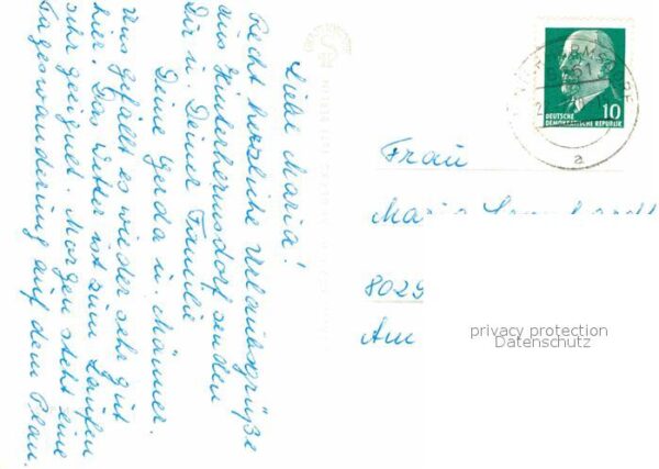 Hinterhermsdorf Teilansicht Waldpartie Kahnfahrt Obere – Bild 2