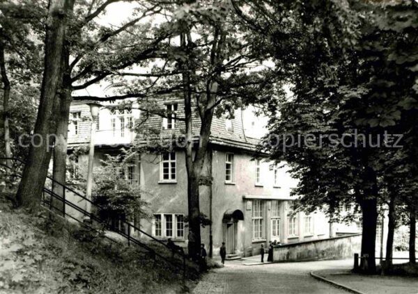 Bad Gottleuba-Berggiesshuebel Station 3 im Kliniksanatorium