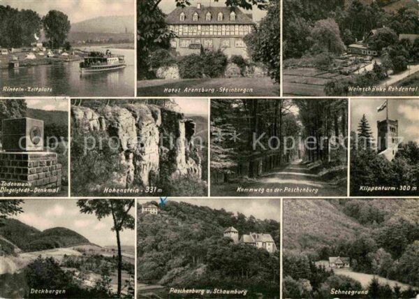Rinteln Wesergebirge zwischen Rinteln und Hessi