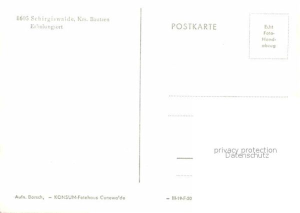 Schirgiswalde Ansicht vom Waldrand aus Kirche Erholun – Bild 2