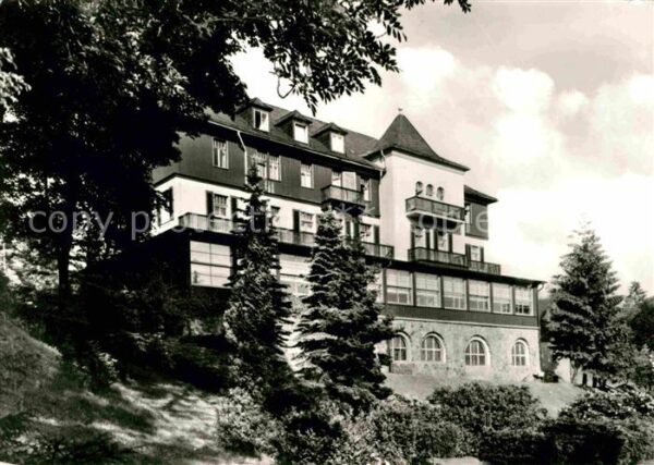 Baerenfels Erzgebirge FDGB Ferienheim Kurort