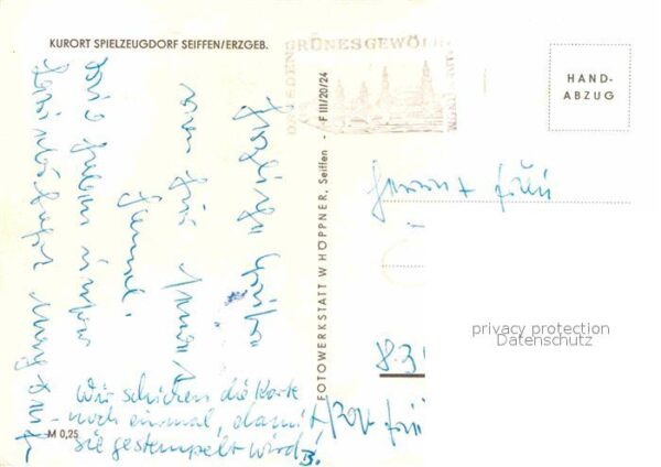 Seiffen Erzgebirge Ortsansicht mit Kirche Spielzeugdorf Ku – Bild 2