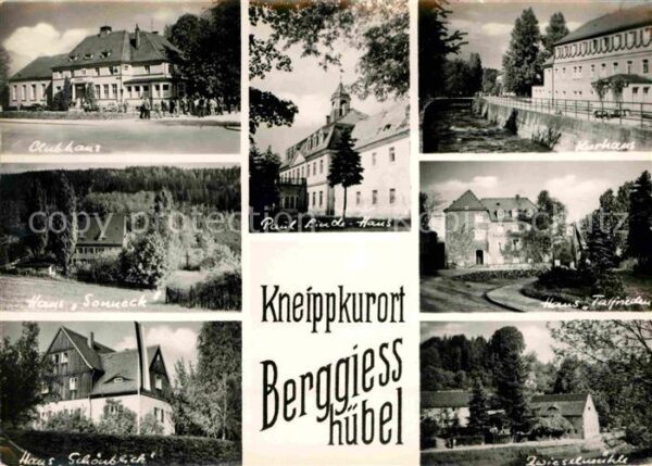 Berggiesshuebel Kneippkurort Clubhaus Kurhäuser Zwiesel