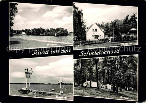 Goyatz Badestrand Rettungsturm Campingplatz Za