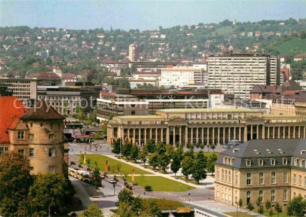 Stuttgart City mit Schlossplatz