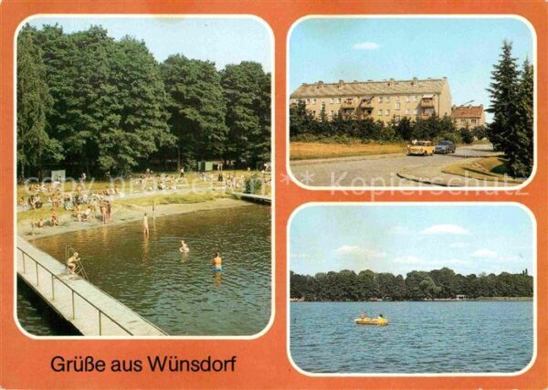 Wuensdorf Strandbad Wünsdorfer See Neubaugebiet