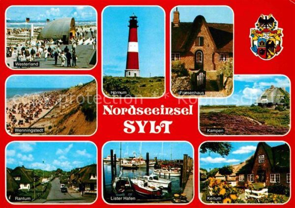 Insel Sylt Konzertpavillon Strand Wenningstedt Ran