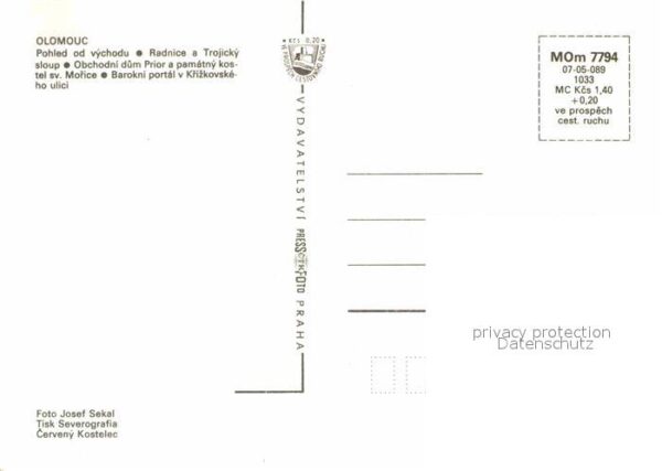 Olomouc Rathaus Dreifaltigkeitssäule Kaufhaus K – Bild 2