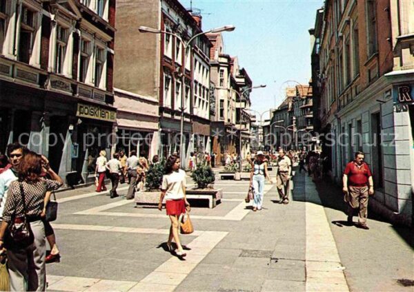 Zielona Gora Ulica Stefana Zeromskiego Fussgängerzon