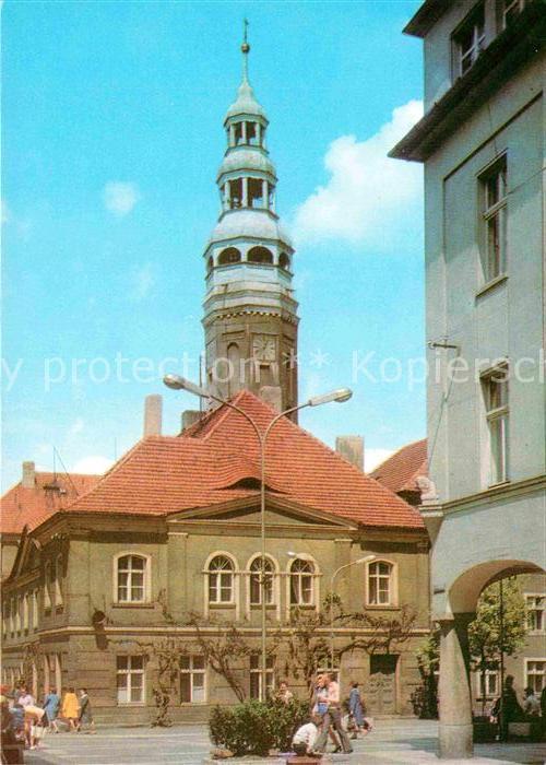Zielona Gora Ratusz z barokowa vieza Rathaus